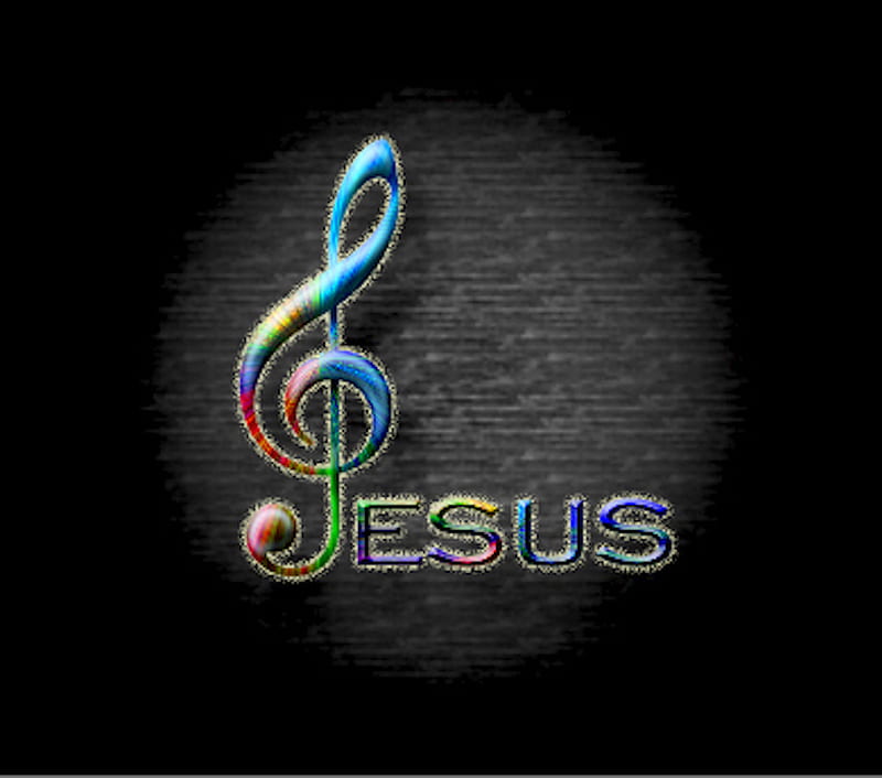 Music of Jesus, heaven, joy, love, sing, treble clef, HD wallpaper