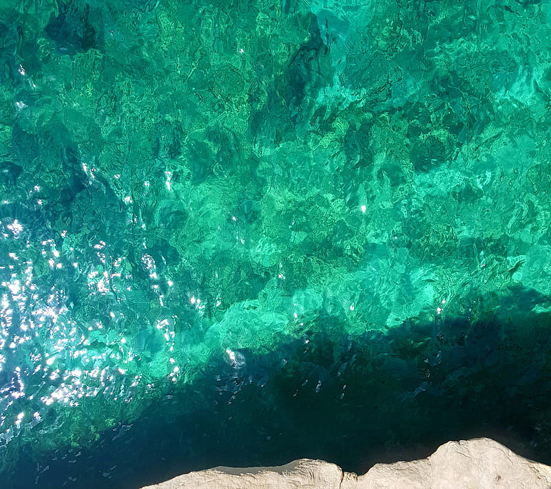 Crystal clear, beach, bonito, crystal blue, malta, sea, HD wallpaper