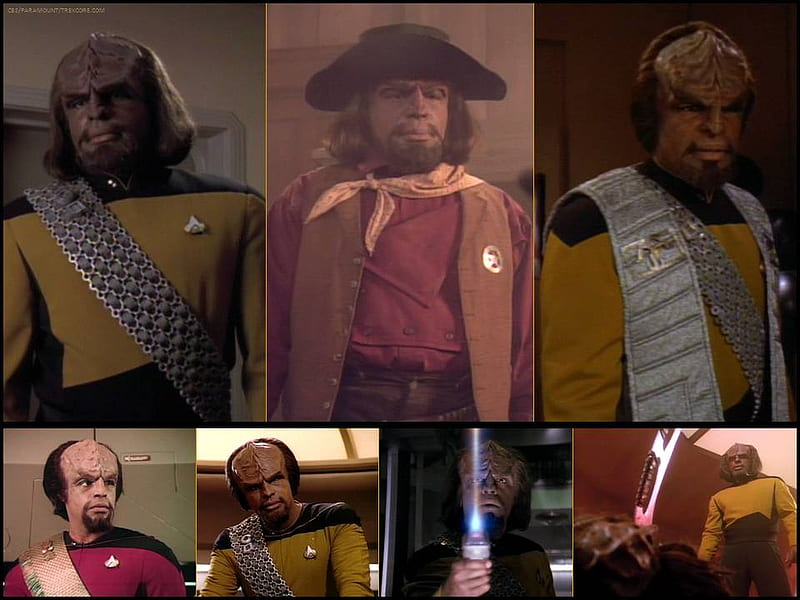 Michael Dorn as Lt. Worf from Star Trek: The Next Generation, tng, klingon, star trek, klingons, lt worf, michael dorn, star trek the next generation, HD wallpaper