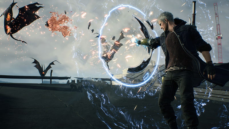 Devil May Cry Gameplay, devil-may-cry-5, 2019-games, games, HD wallpaper