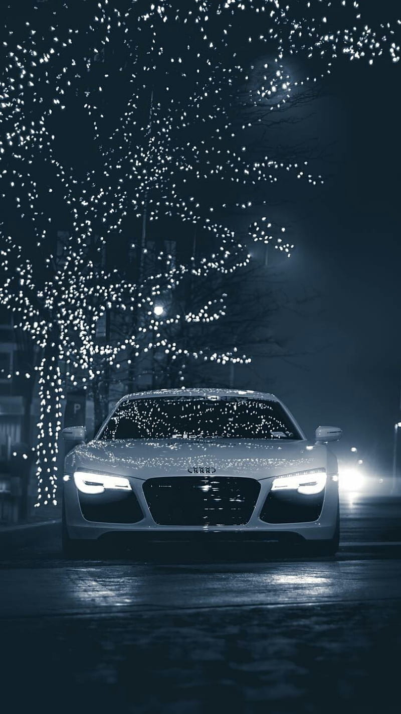 Audi R8, auto, car, dark, lights, night, supercar, vehicle, HD phone  wallpaper | Peakpx