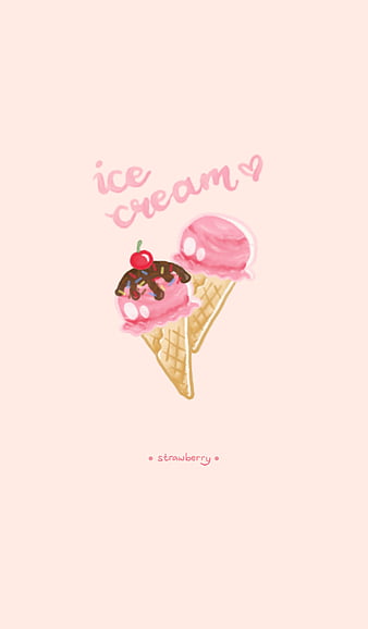 HD aesthetic cartoon ice cream wallpapers | Peakpx