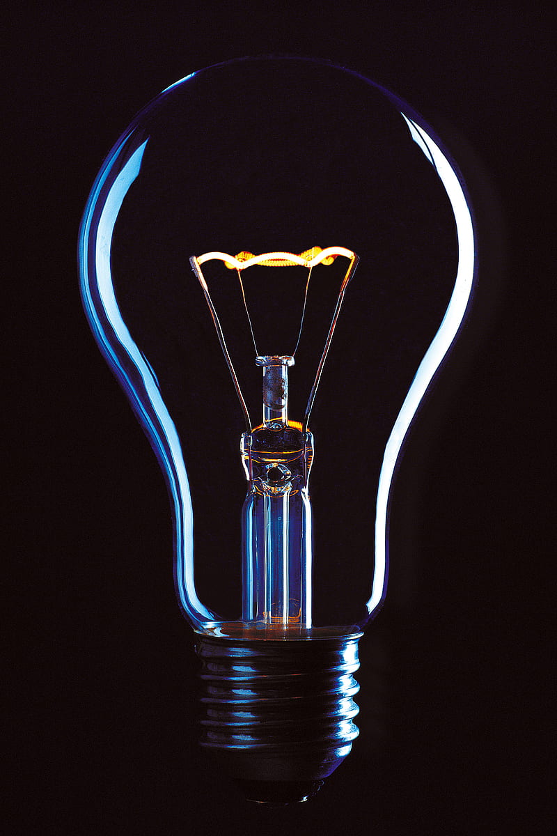 light bulb illustration, HD phone wallpaper