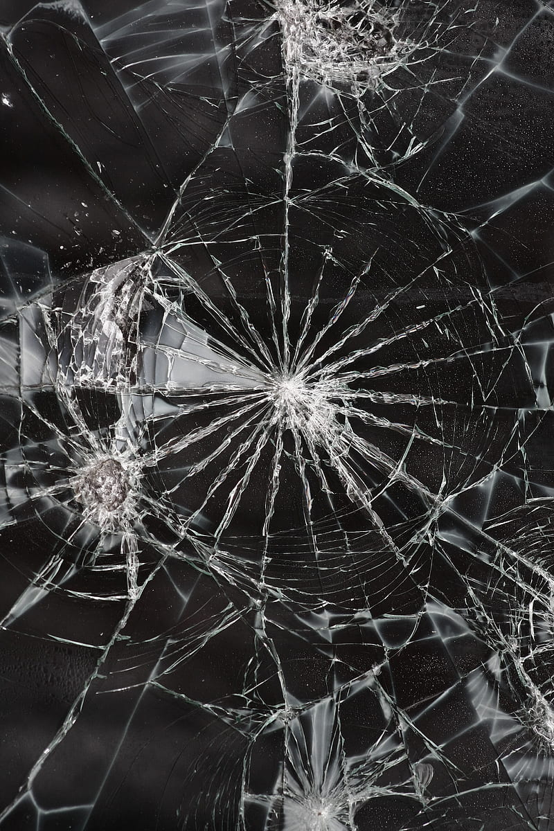 glass, broken, cracked, HD phone wallpaper
