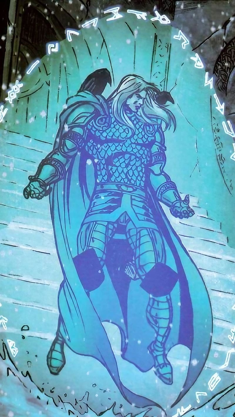 Rune King Thor, Superhero, marvel, HD phone wallpaper