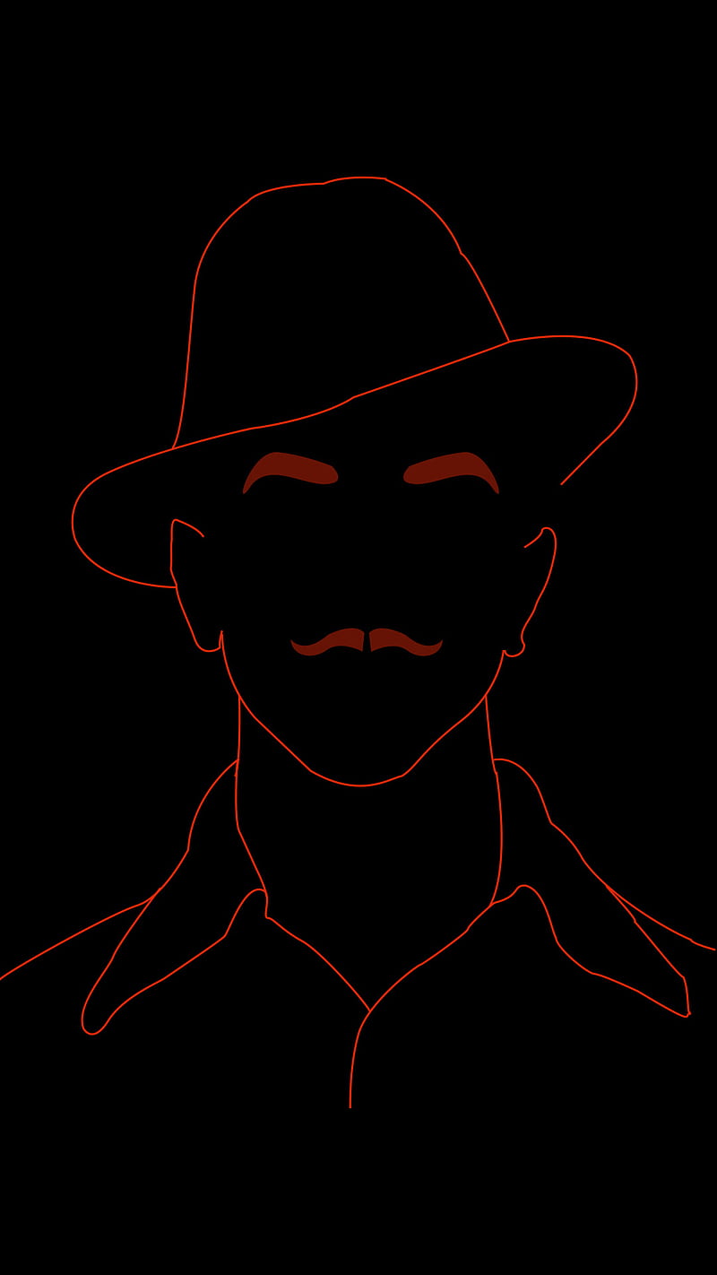 File:Bhagat Singh Sketch 02.svg - Wikimedia Commons