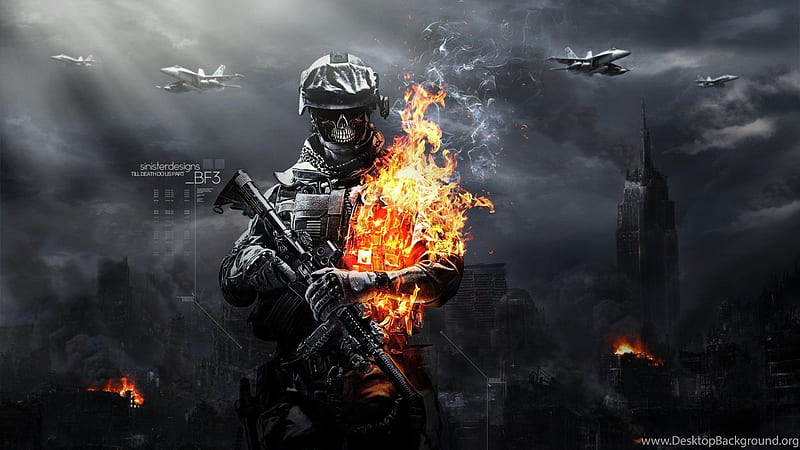 Battlefield 3 Zombie Badass, HD wallpaper