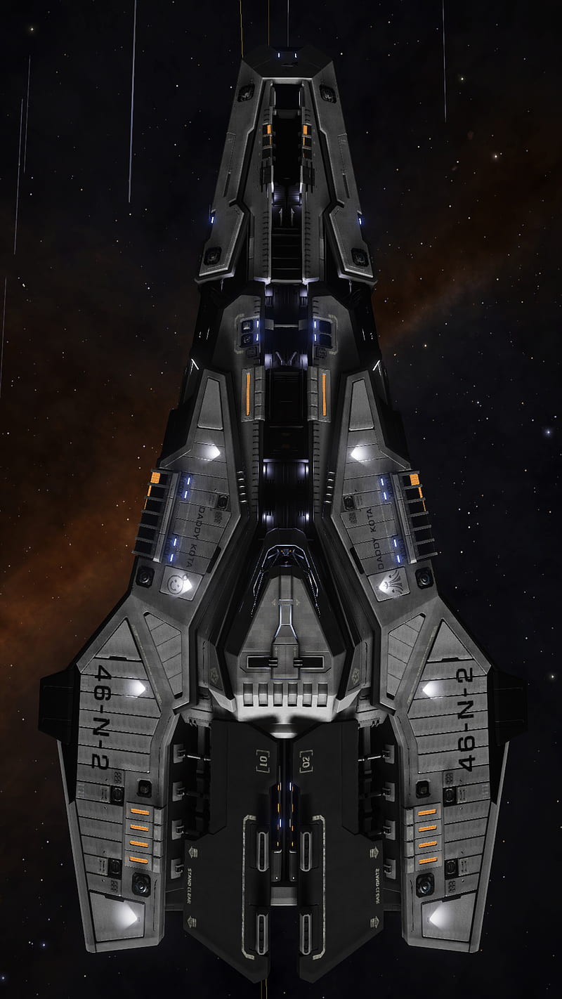 Federation Corvette, elite dangerous, space, HD phone wallpaper | Peakpx
