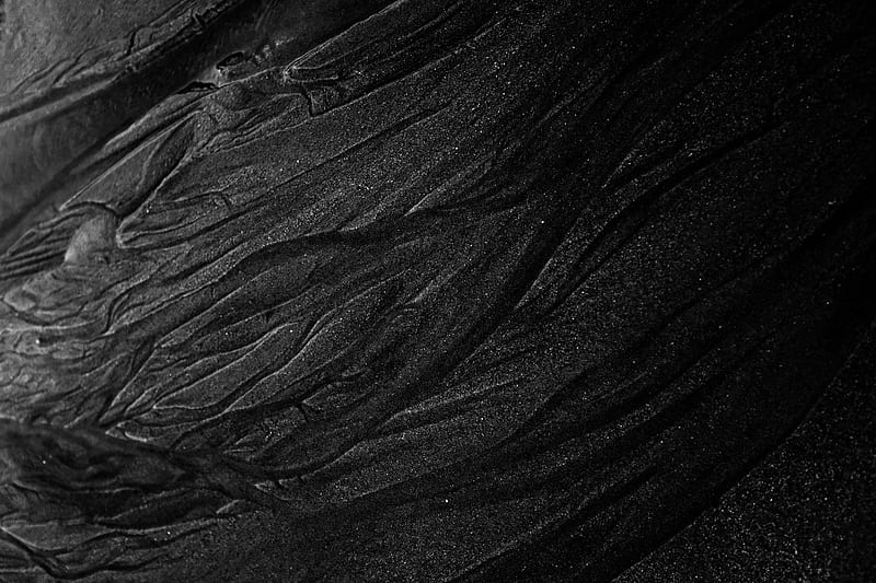 surface, texture, relief, black, HD wallpaper