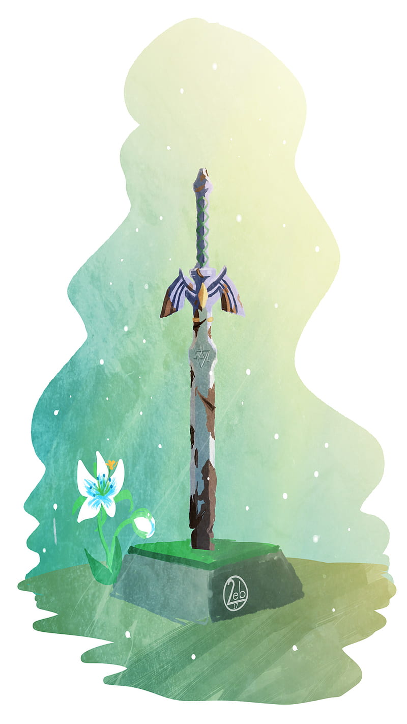Zelda Link with Sword Art Desktop Wallpaper - Zelda Wallpaper 4K