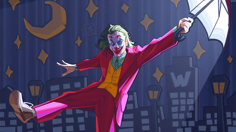 Joker Movieart, joker-movie, joker, superheroes, supervillain, artwork, HD wallpaper