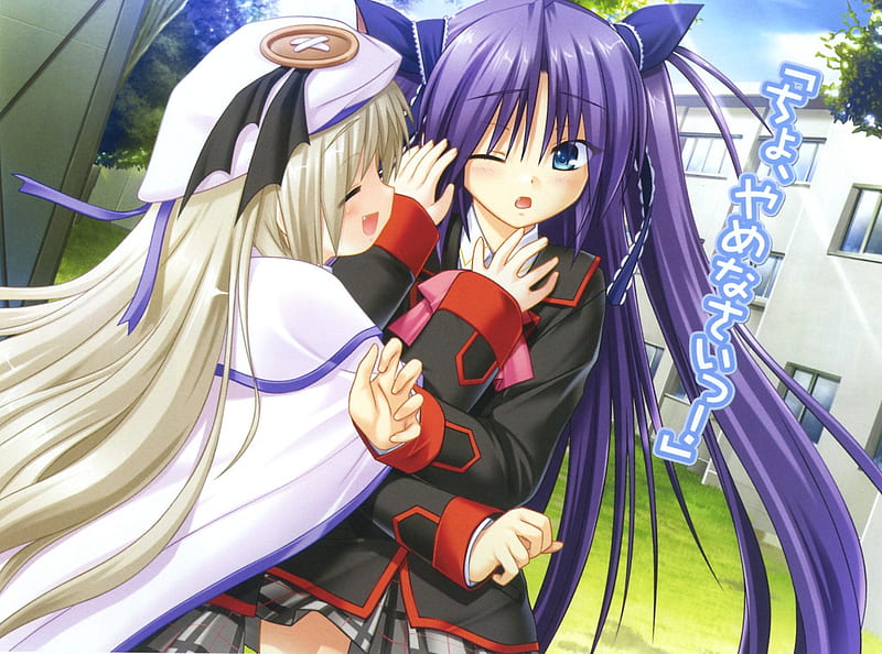 Noumi Kudryavka, cute, little busters, girl, anime, HD wallpaper Noumi Kudryavka, cute, little busters, girl, anime, HD wallpaper