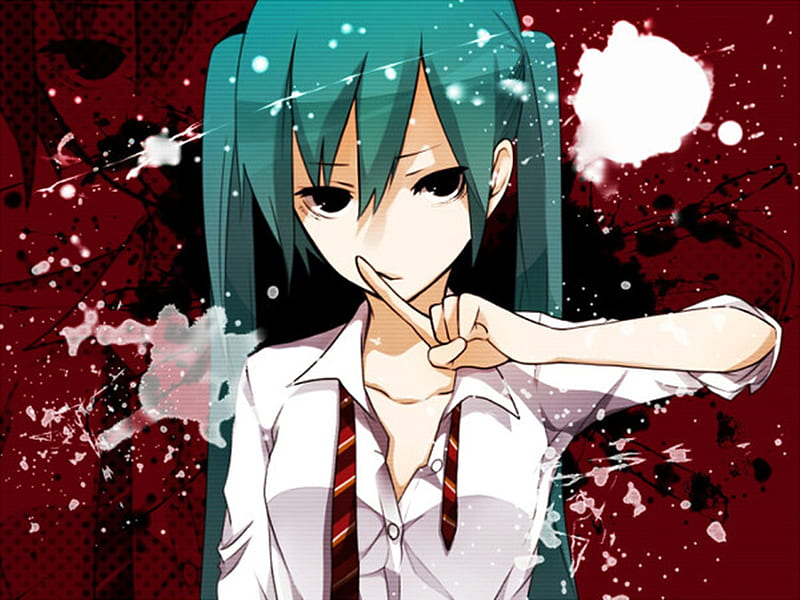 hatsune miku bleeding