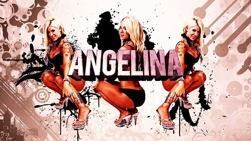 TNA Angelina Love, angelina, tna, wrestling, love, HD wallpaper