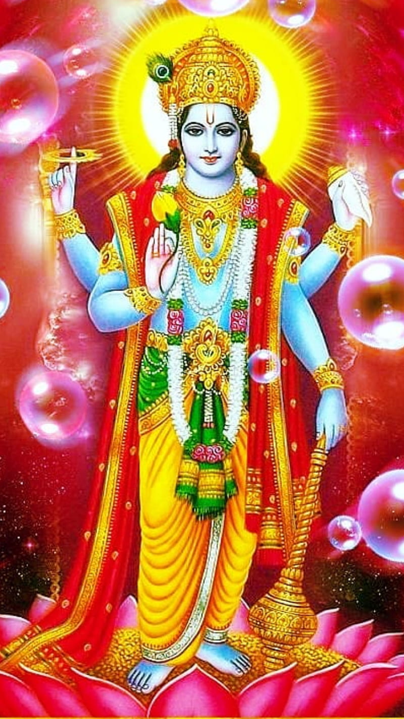 Lord Vishnu God Hd Phone Wallpaper Peakpx