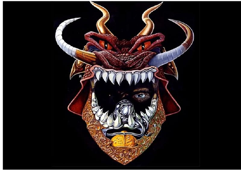 Devil Mask, gothic, mask, devil, alchemy, HD wallpaper