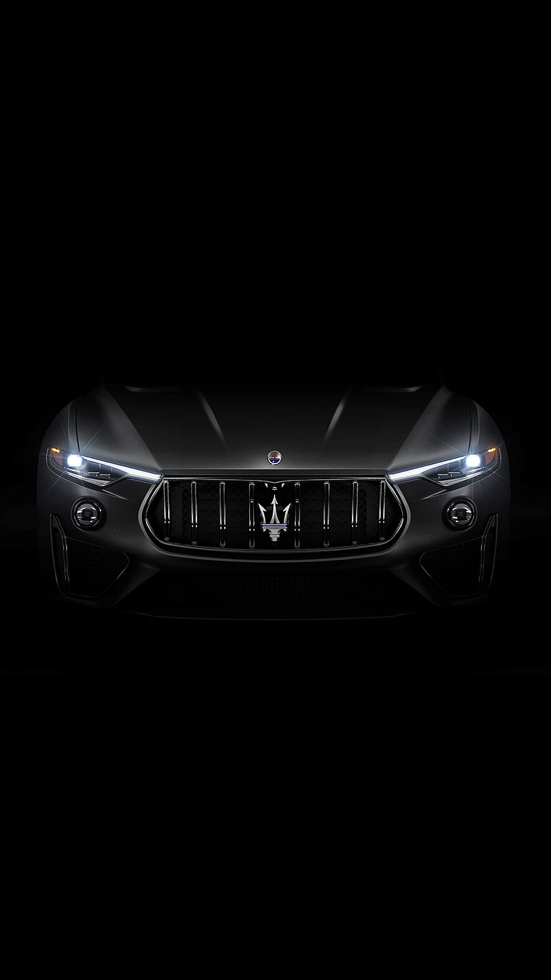 Maserati, black, car, carros, drive, ghibli, led, levante, light,  quattroporte, HD phone wallpaper | Peakpx