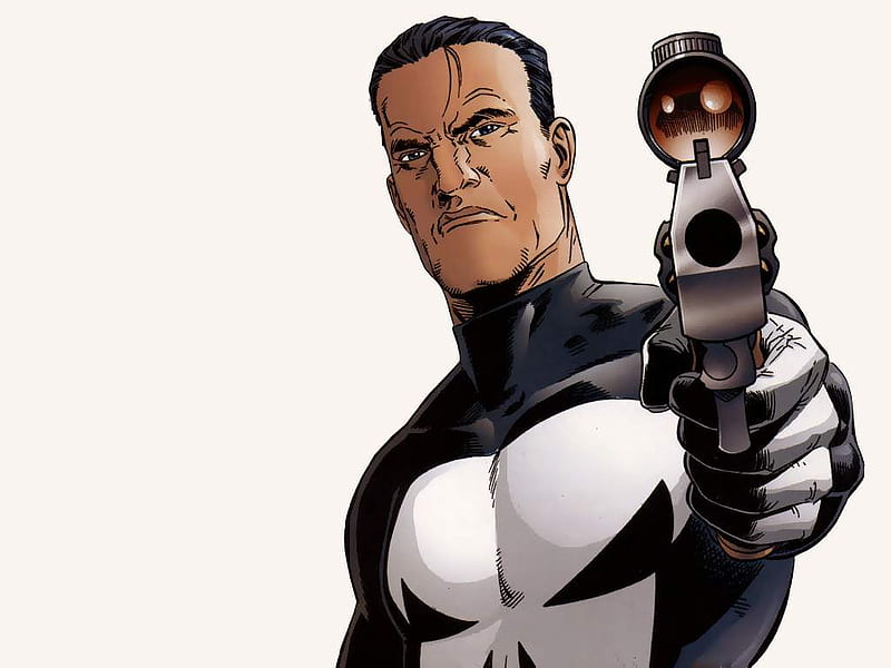 Punisher, hero, comic, fantasy, HD wallpaper