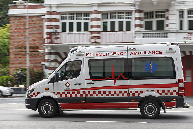 singapore central emergency ambulance, emergency, singapore, ambulance, central, HD wallpaper