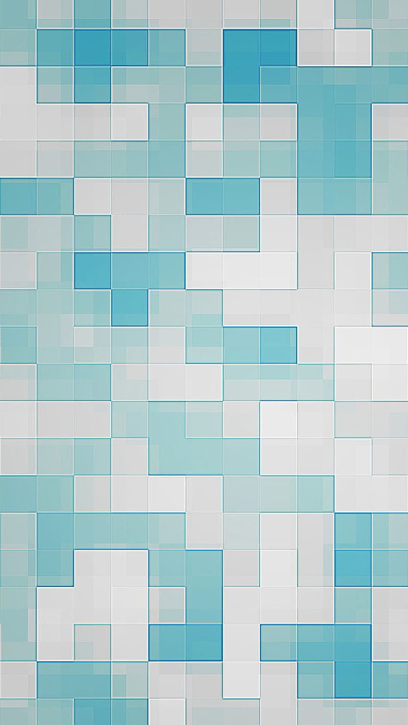 Blue pixels, HD phone wallpaper | Peakpx