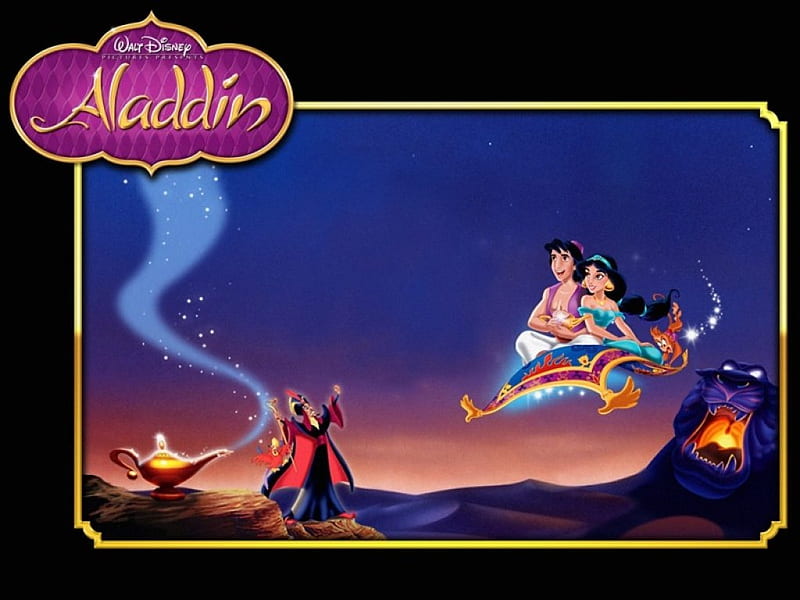 Aladdin, cartoons, animation, movies, cartoon, disney, HD wallpaper | Peakpx
