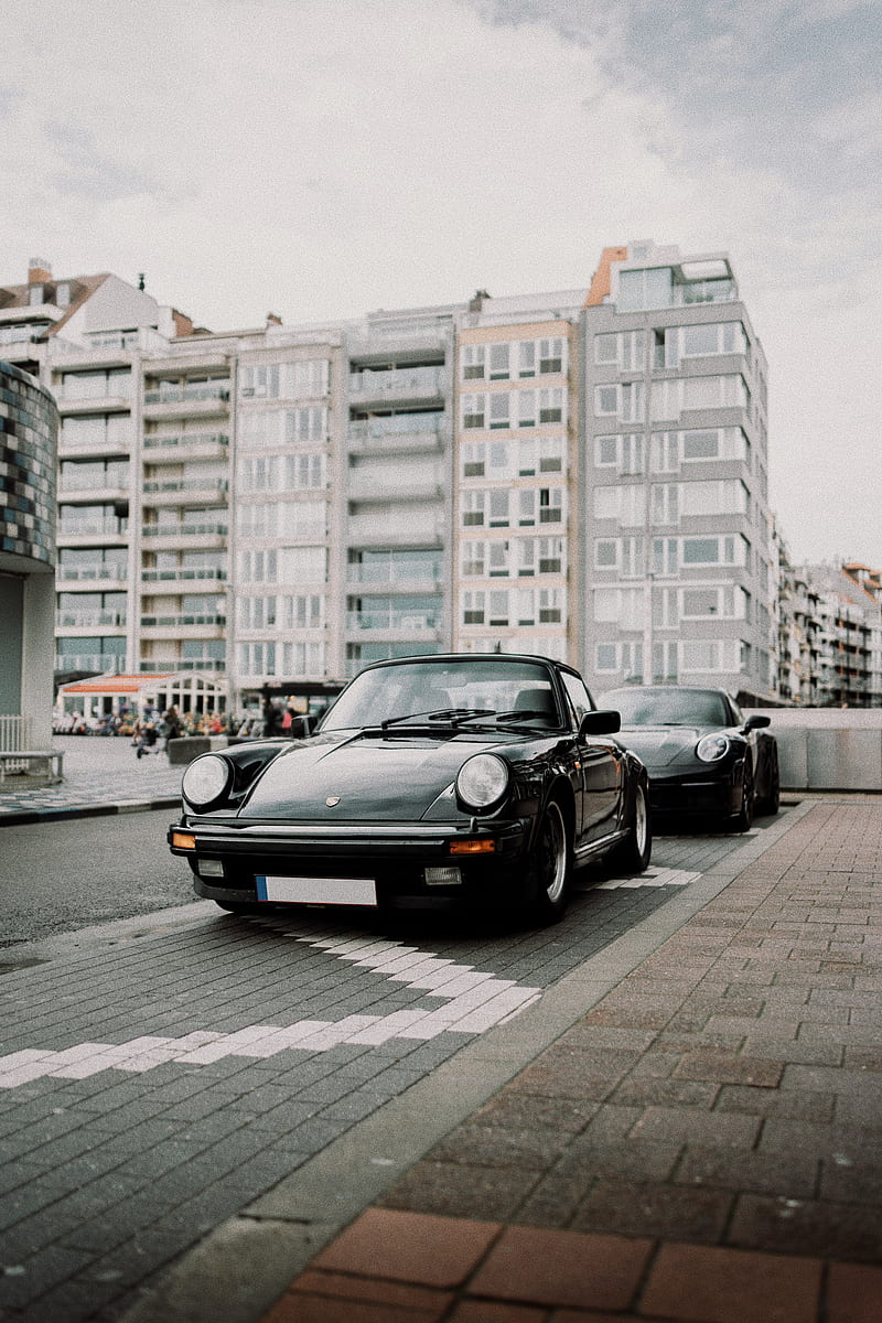 porsche 911, porsche, car, cars, black, HD phone wallpaper