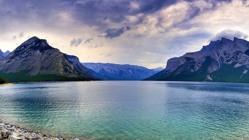 Lake Relax, lakes, nature, water, relaxing, HD wallpaper