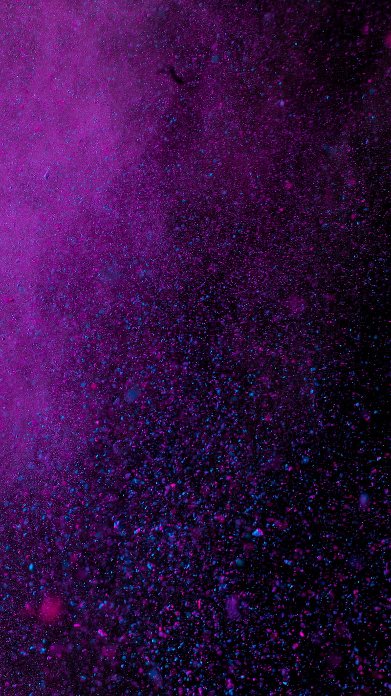 Nebula Purple, blue, galaxy, nebula, purple, rainbow, snowflakes, solar, space, system, universe, HD phone wallpaper