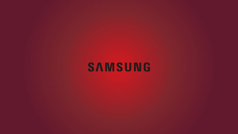 Samsung red, fade, logo, red, samsung, HD wallpaper