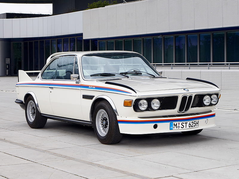 1973 BMW 3.0 CSL E9, Coupe, Inline 6, car, HD wallpaper