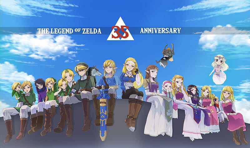 Zelda, The Legend Of Zelda, Link, Midna (The Legend of Zelda), Princess Hilda, Ravio (The Legend of Zelda), Tetra (The Legend Of Zelda), HD wallpaper