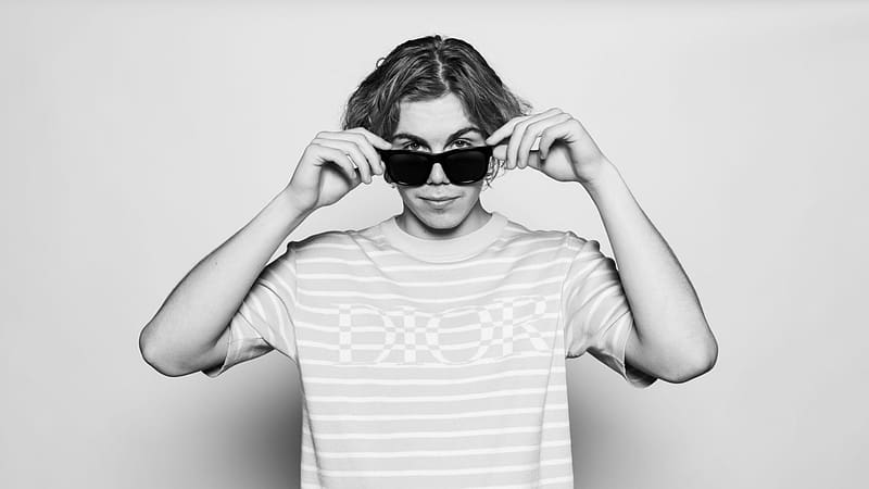 Music, Singer, Sunglasses, Black & White, Australian, The Kid Laroi, HD wallpaper