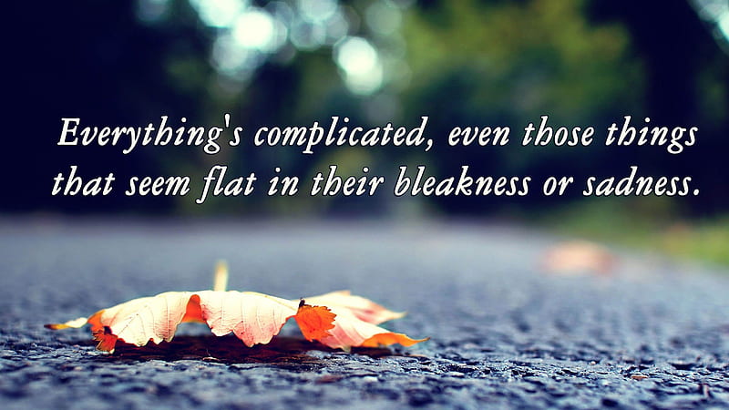 Depression Quotes In Blur Bokeh Background Depression, HD wallpaper | Peakpx