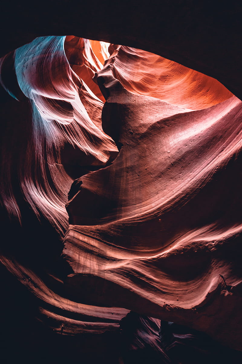 Low-Angle Antelope Canyon, HD phone wallpaper