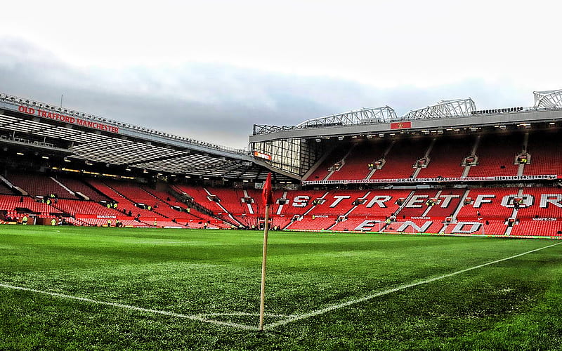 Manchester United Stadium, corner flag, soccer, empty stadium, Old  Trafford, HD wallpaper | Peakpx