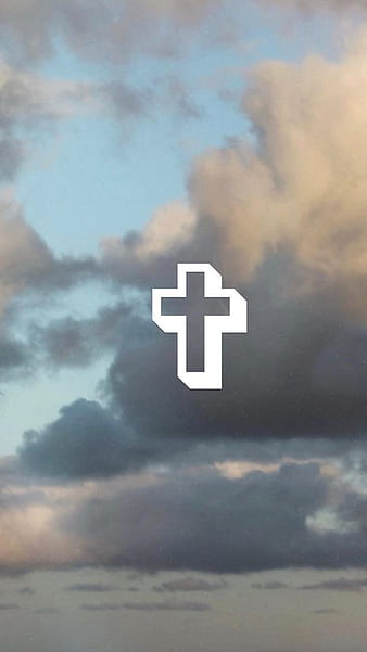 Download Stylized Cross Christian Iphone Wallpaper | Wallpapers.com
