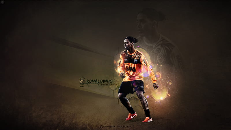 Soccer, Ronaldinho, Soccer , Brazilian, HD wallpaper