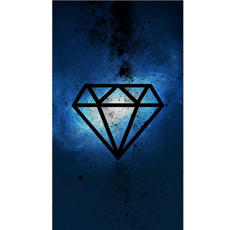 Diamante, diamond, galaxi, HD phone wallpaper