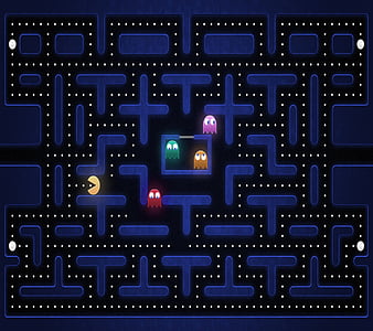 Pac man, arcade, auto, tron, HD mobile wallpaper | Peakpx