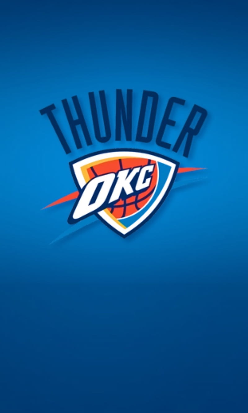 OKC Thunder, nba, oklahoma city, thunder, HD phone wallpaper
