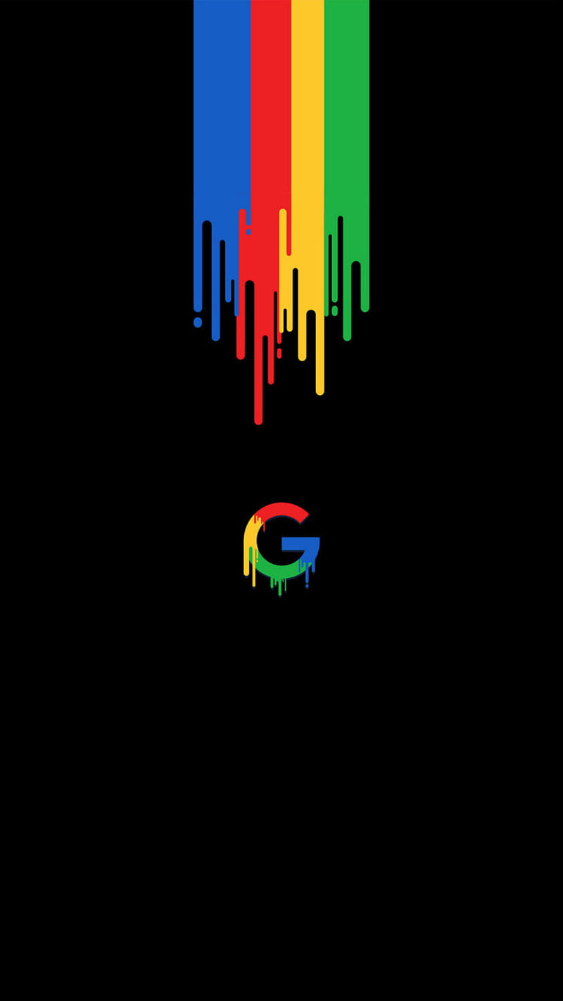 Pixel paint, google, logo, HD phone wallpaper