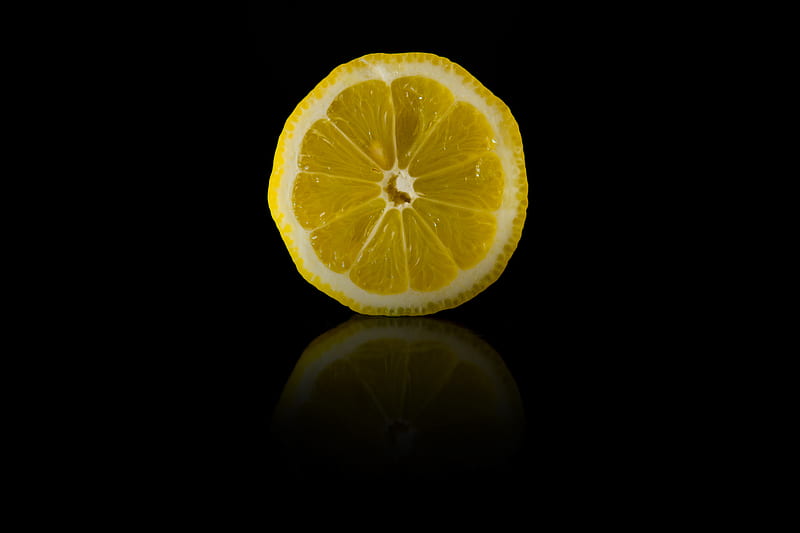 lemon, slice, fruit, citrus, HD wallpaper