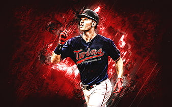 Josh Donaldson, grunge art, MLB, Minnesota Twins, baseman