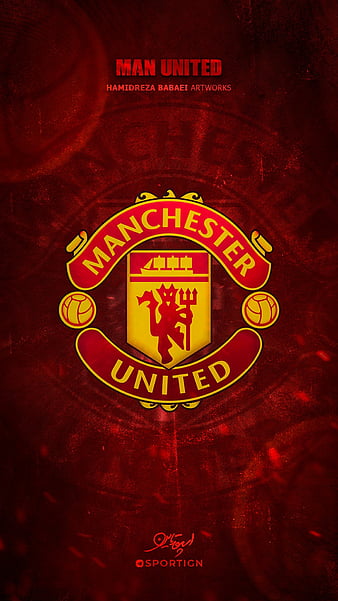 Soccer, Manchester United F.C., Logo, Soccer, Emblem, Crest, Symbol, HD ...