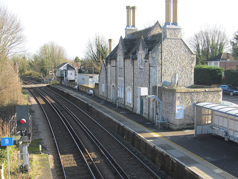 Aylesford Rail Station, Buildings, Railways, Aylesford, Stations, Kent, UK, HD wallpaper