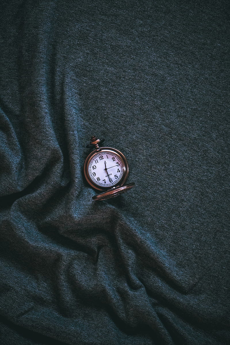 watch, dial, time, cloth, texture, HD phone wallpaper