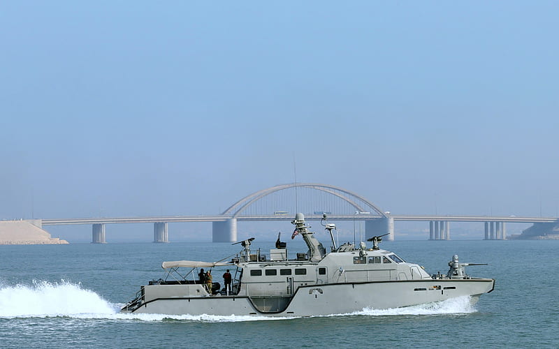 Mark VI, patrol boat, United States Navy, American Warships, American Patrol Ship, HD wallpaper