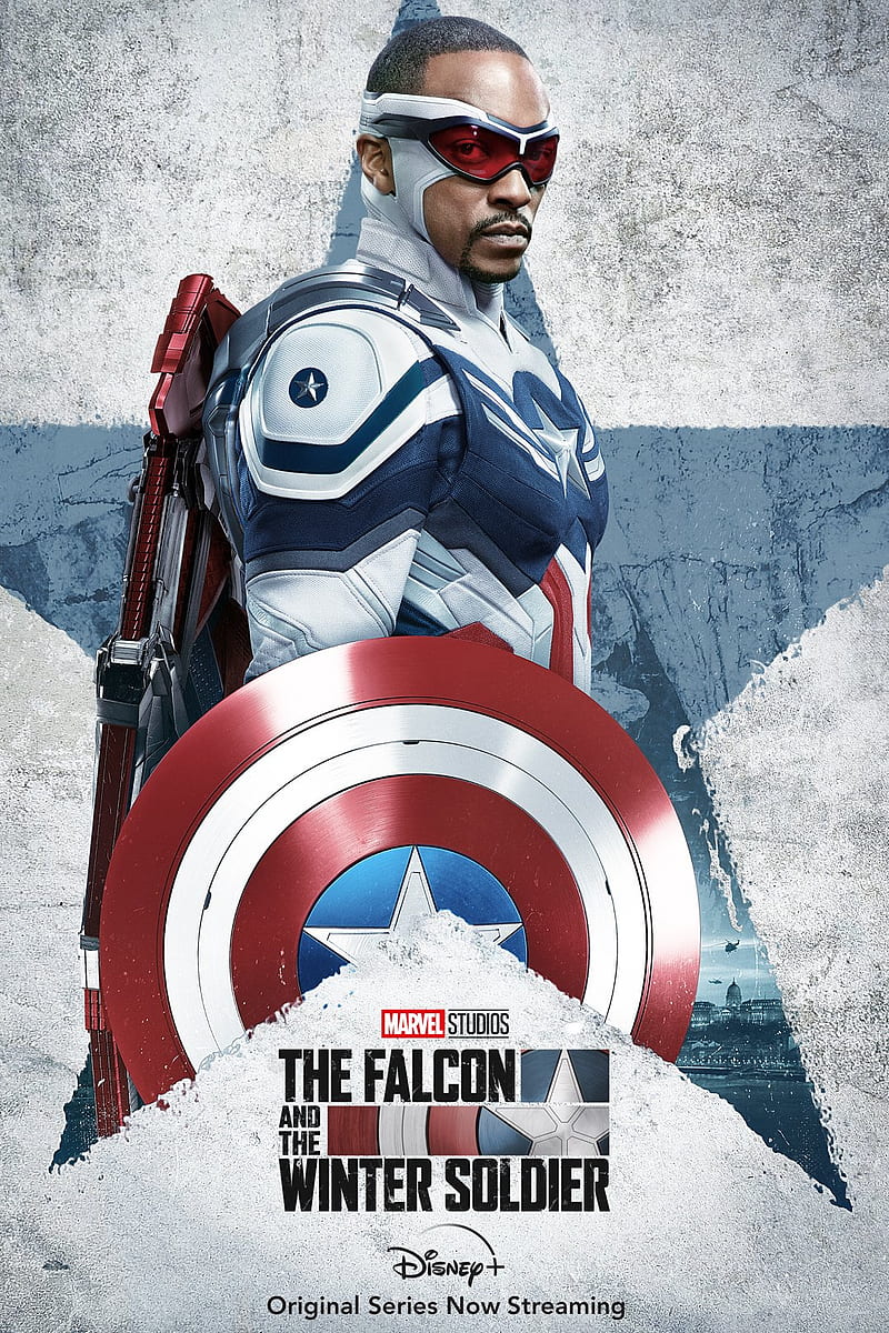Captain America , captain america, marvel, sam wilson, HD phone wallpaper