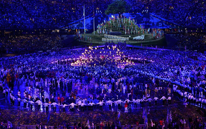 Lighting The Way-London 2012 Olympics opening ceremony, HD wallpaper