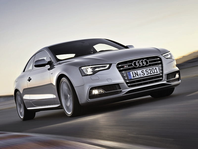 2012 Audi S5, Coupe, Supercharged, V6, car, HD wallpaper